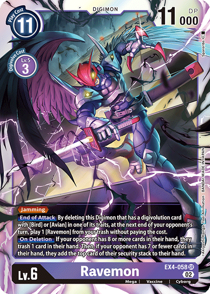 Ravemon, EX4-058