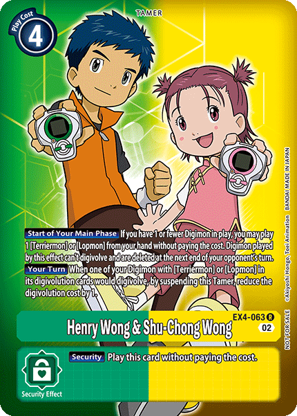 Henry Wong & Shu-Chong Wong, EX4-063-p1