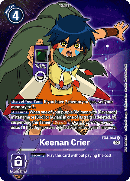 Keenan Crier, EX4-064-p1