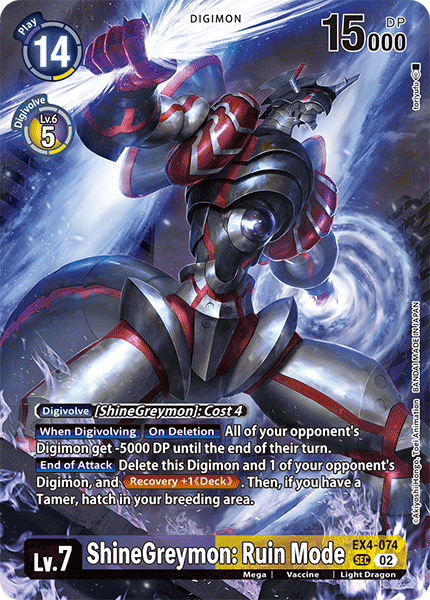 ShineGreymon: Ruin Mode, EX4-074-p2