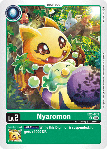 Nyaromon, EX5-003