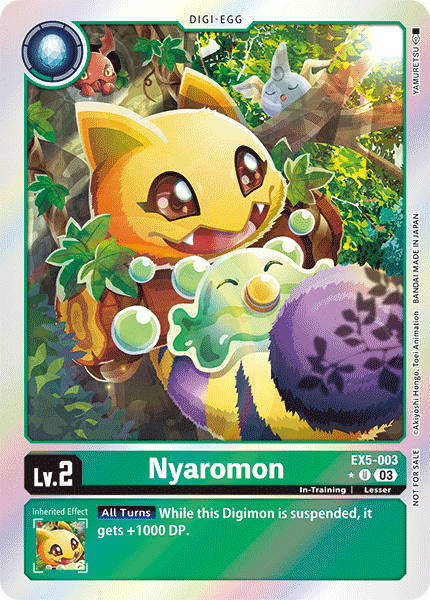 Nyaromon, EX5-003-p1