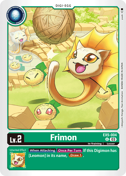 Frimon, EX5-004