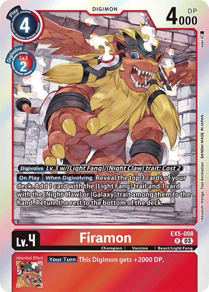 Firamon, EX5-008