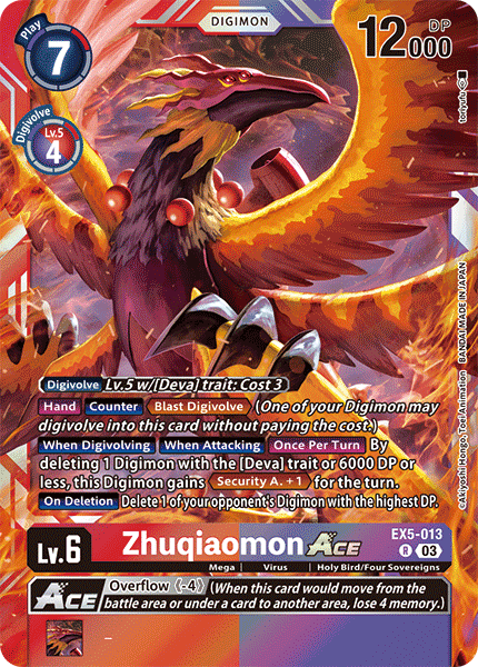 Zhuqiaomon ACE, EX5-013