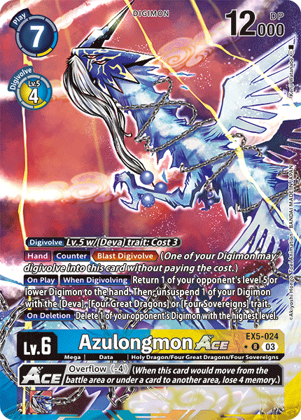 Azulongmon ACE, EX5-024-p1