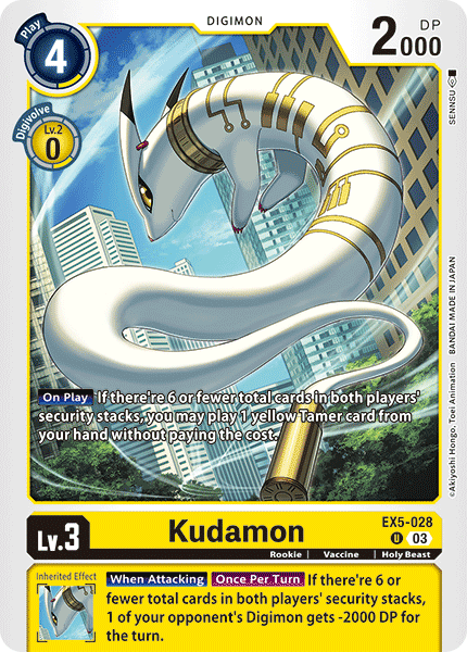 Kudamon, EX5-028
