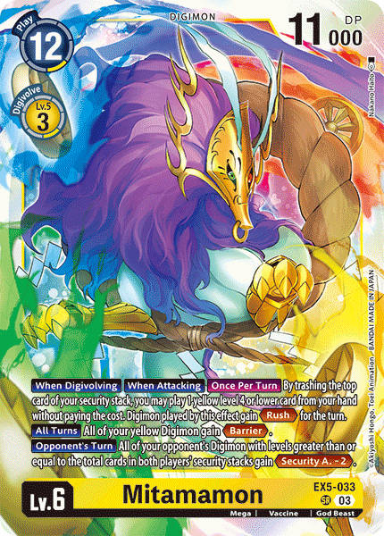 Mitamamon, EX5-033