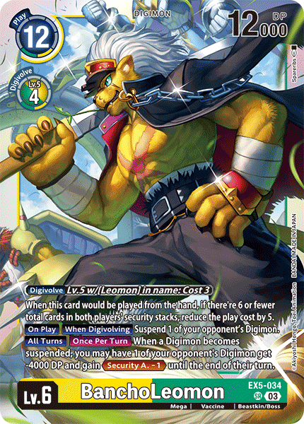 BanchoLeomon, EX5-034