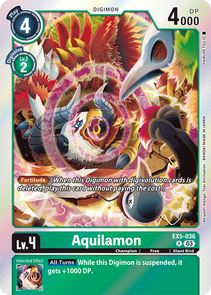 Aquilamon, EX5-036