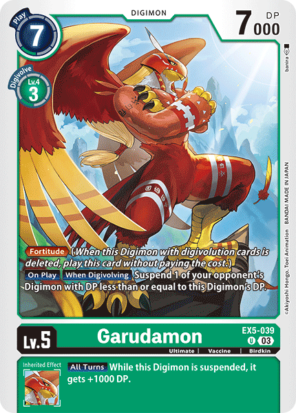 Garudamon, EX5-039