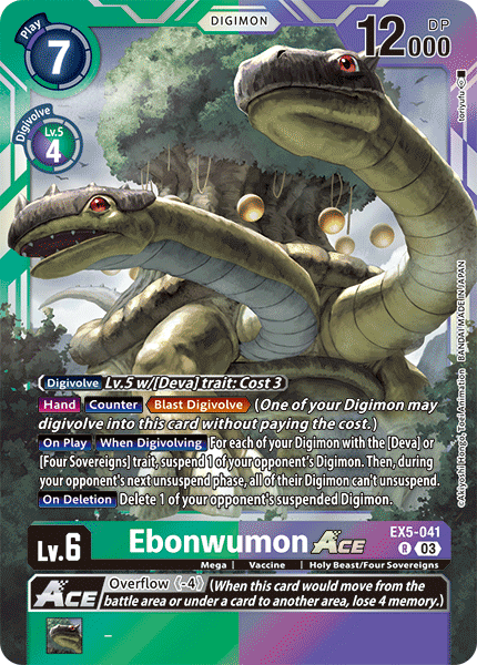 Ebonwumon ACE, EX5-041