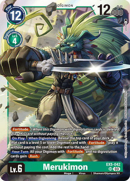 Merukimon, EX5-042