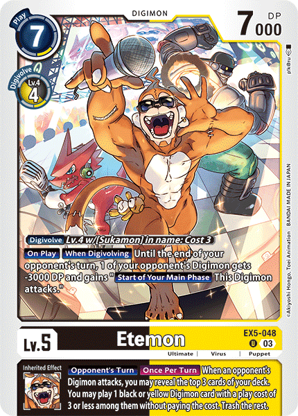 Etemon, EX5-048