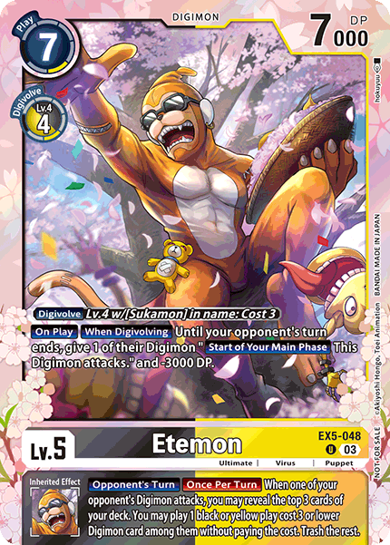 Etemon, EX5-048-p1