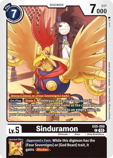 Sinduramon, EX5-050