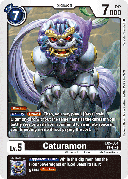 Caturamon, EX5-051
