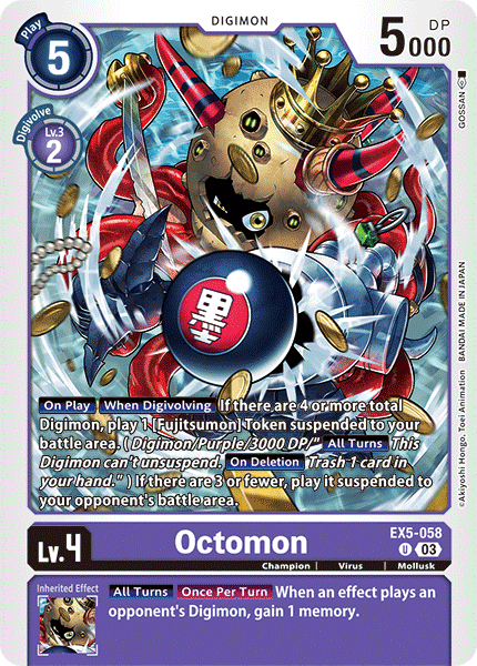 Octomon, EX5-058