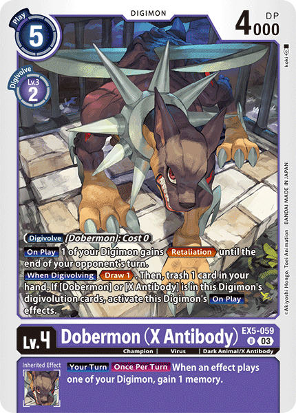 Dobermon (X Antibody), EX5-059