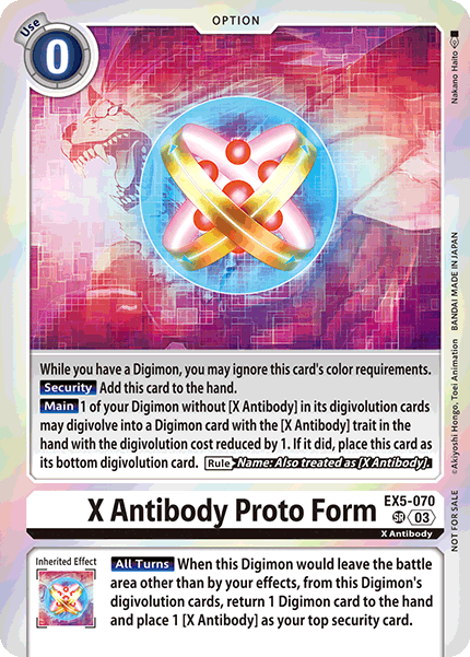 X Antibody Proto Form, EX5-070-p2