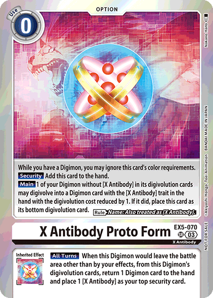X Antibody Proto Form, EX5-070-p3