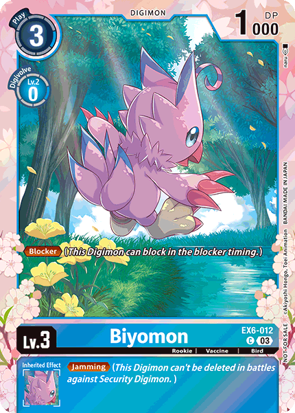 Biyomon, EX6-012-p1