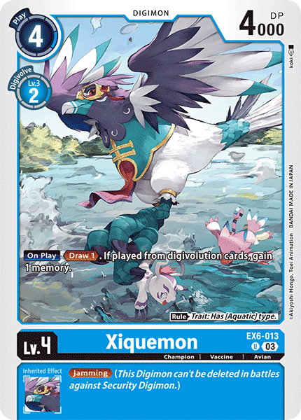 Xiquemon, EX6-013