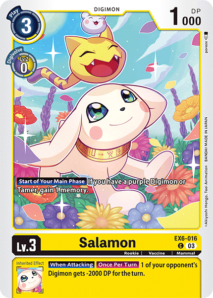 Salamon, EX6-016