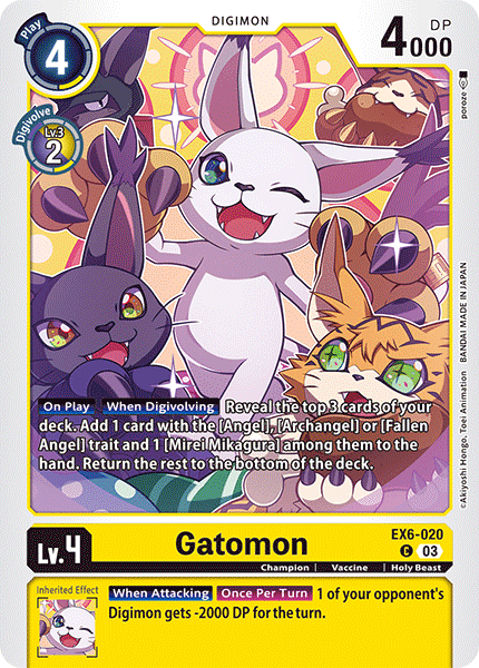 Gatomon, EX6-020
