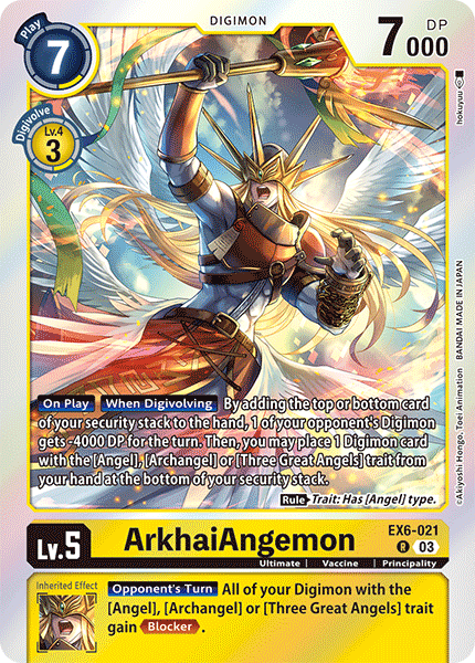 ArkhaiAngemon, EX6-021