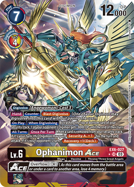 Ophanimon ACE, EX6-027-p1