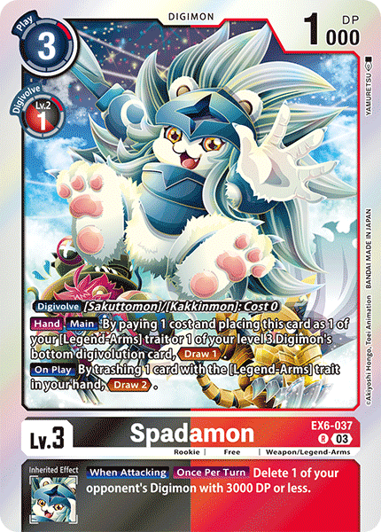 Spadamon, EX6-037