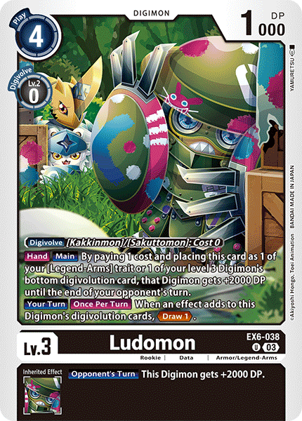 Ludomon, EX6-038