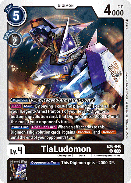 TiaLudomon, EX6-040