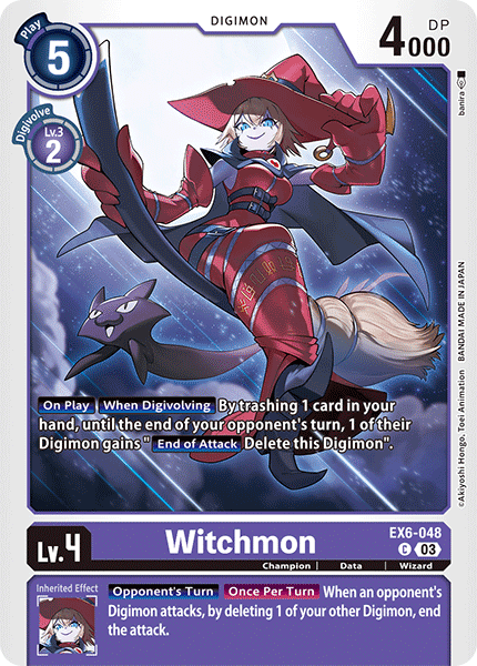 Witchmon, EX6-048