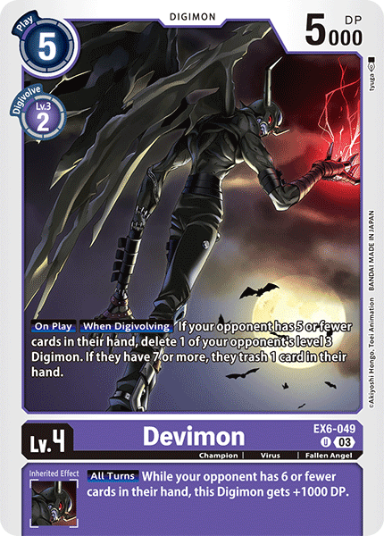 Devimon, EX6-049