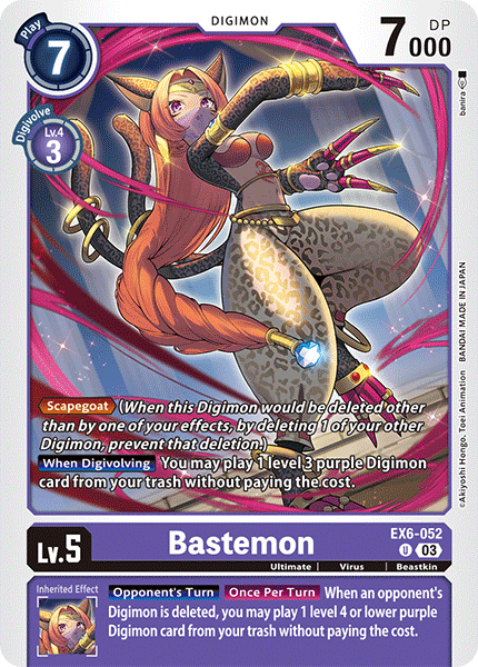 Bastemon, EX6-052