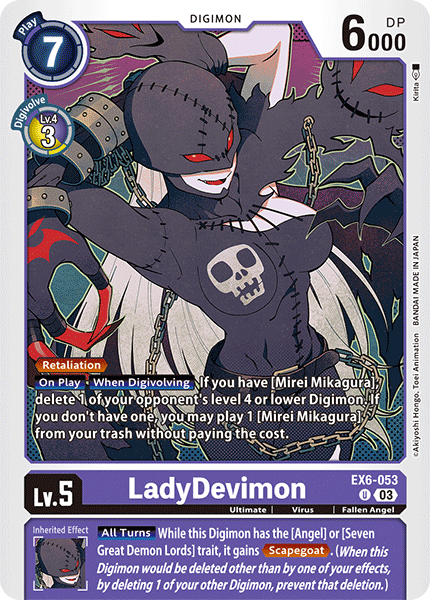 LadyDevimon, EX6-053