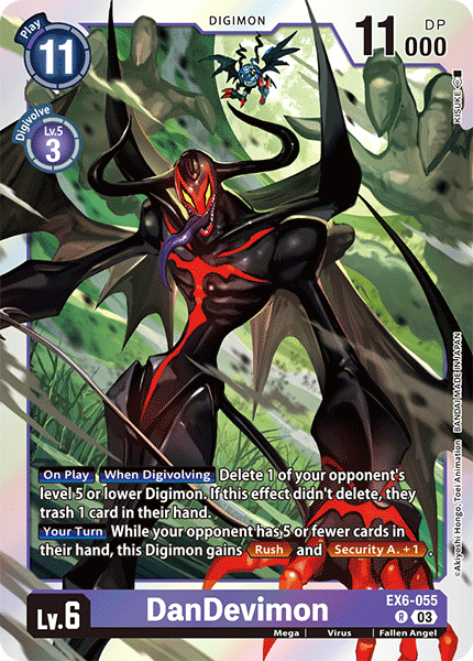 DanDevimon, EX6-055