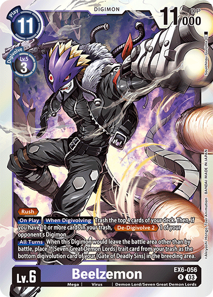 Beelzemon, EX6-056
