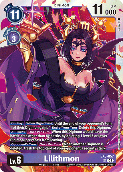 Lilithmon, EX6-057
