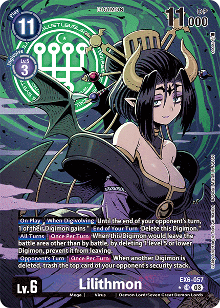 Lilithmon, EX6-057-p1