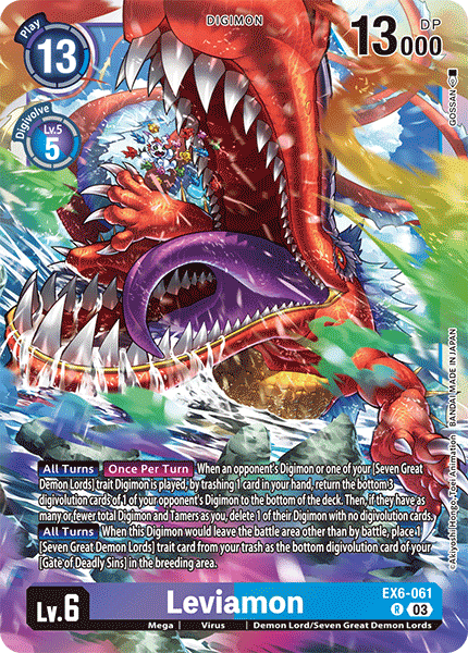 Leviamon, EX6-061