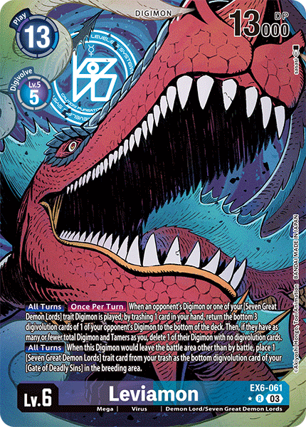 Leviamon, EX6-061-p1