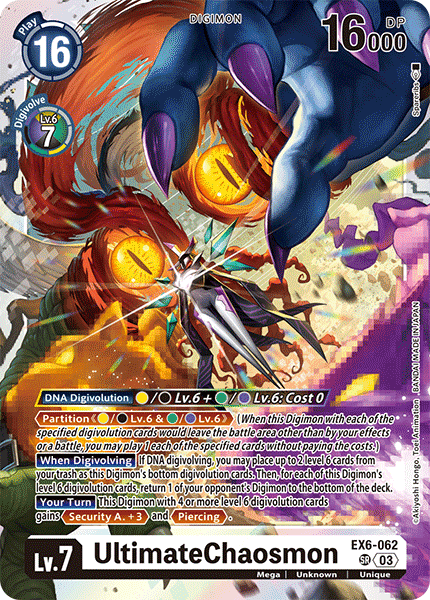 UltimateChaosmon, EX6-062
