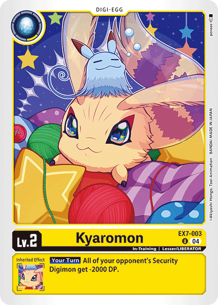 Kyaromon, EX7-003