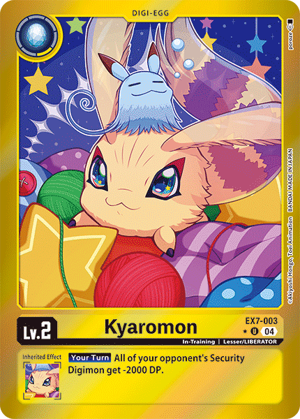 Kyaromon, EX7-003-p1