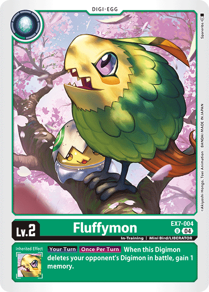 Fluffymon, EX7-004