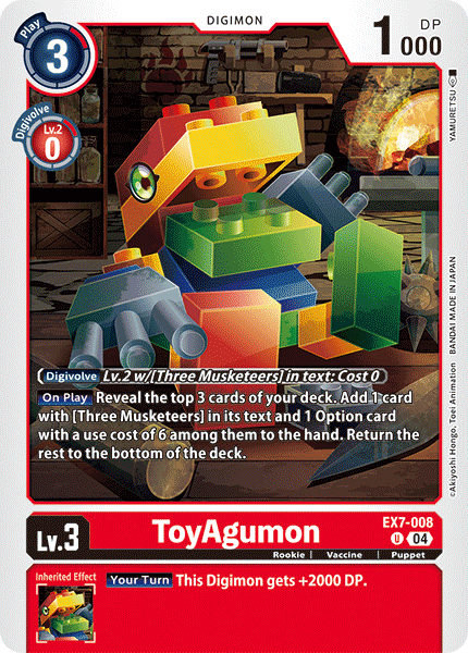 ToyAgumon, EX7-008