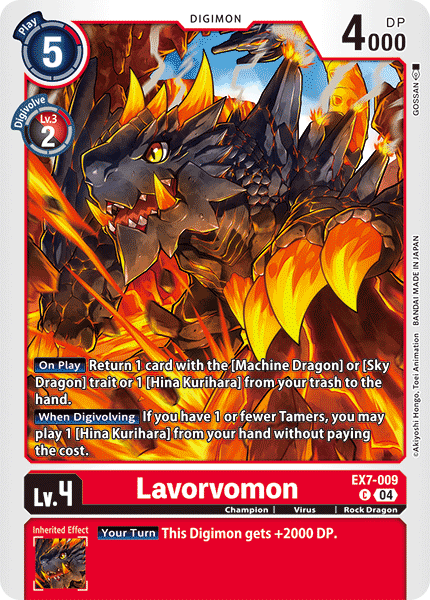 Lavorvomon, EX7-009